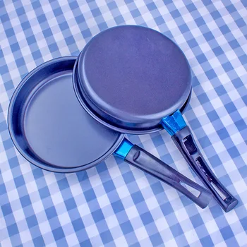 

Kitchen Household Mini Non-Stick Flat jian dan guo Universal Thickening Stainless Iron Uncoated Pan Pot