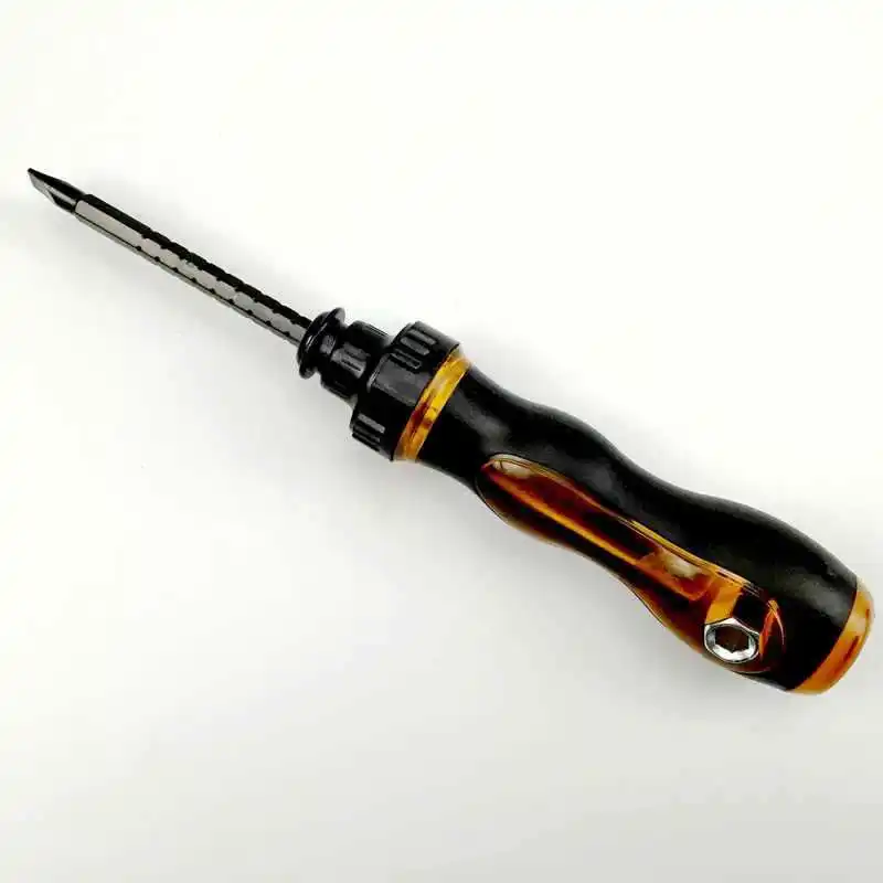 

[Supply] Ratchet Screwdriver Chrome Vanadium Steel 4/5/6-Inch Magnetic Head Cross A- line Screwdriver