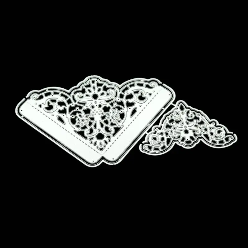 

Hollow Edge DIY Metal Cutting Dies Stencil Scrapbooking Photo Album Stamp Paper Card Crafts Decor