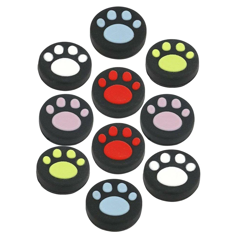 2pcs Silicone Analog Thumb Sticks Grips Cover Protective for NS/NX Switch Joy-Con Stick Caps Skin