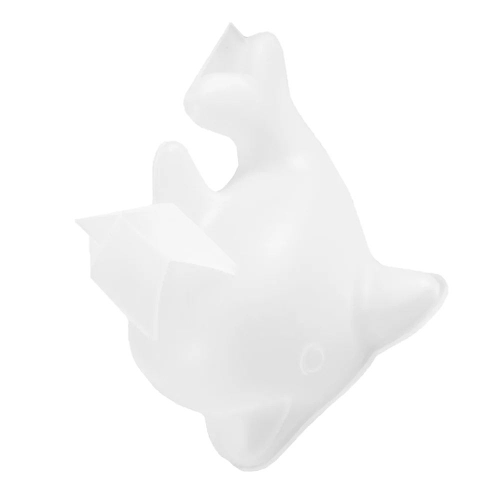 1Pc 3D Dolphin Mold Fine Safe DIY Chic Silicone Casting Mould Gift |