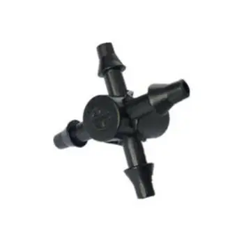 

50PCS Garden Water Connector For 1/8'' Tubing Hose Tees Joint Cross Barbed Eng Adaptors Adapter Accessories Equal Plug W8D3