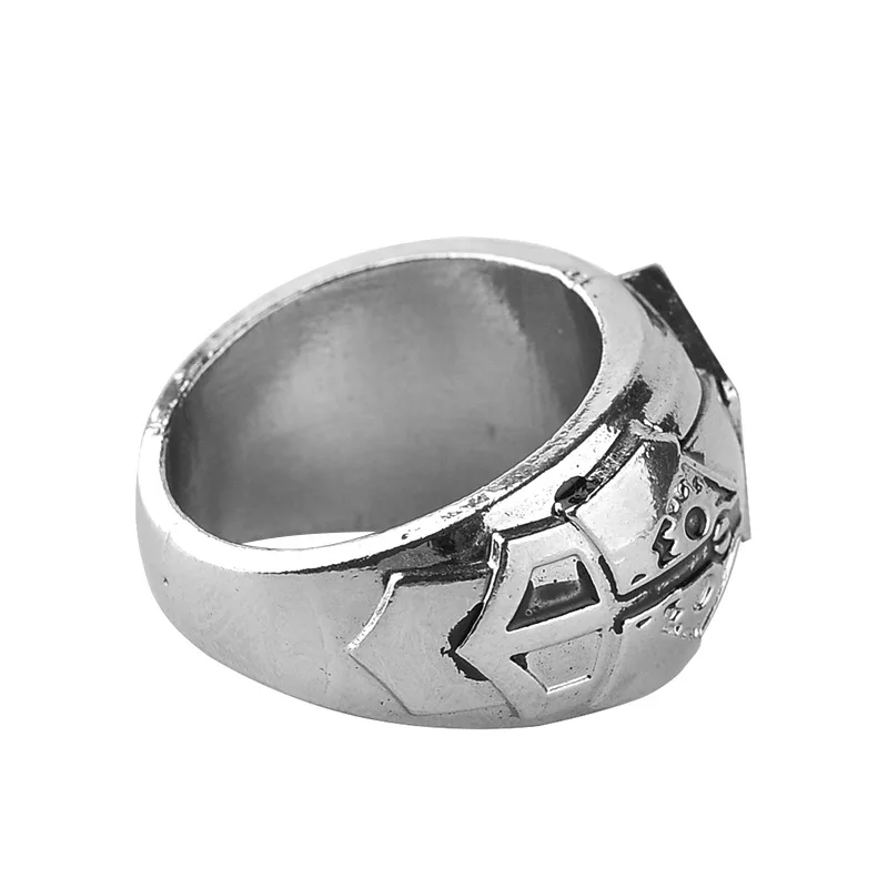 Assassin game кольцо Creed мужское древнее серебряное кольцо из сплава Европа и США аниме аксессуары