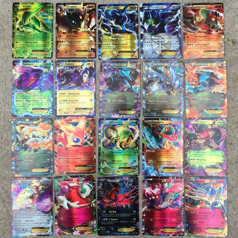 60 шт./компл. аниме TAKARA TOMY карты английский Покемон Carte Mega GX MEGA Engery боевая игра