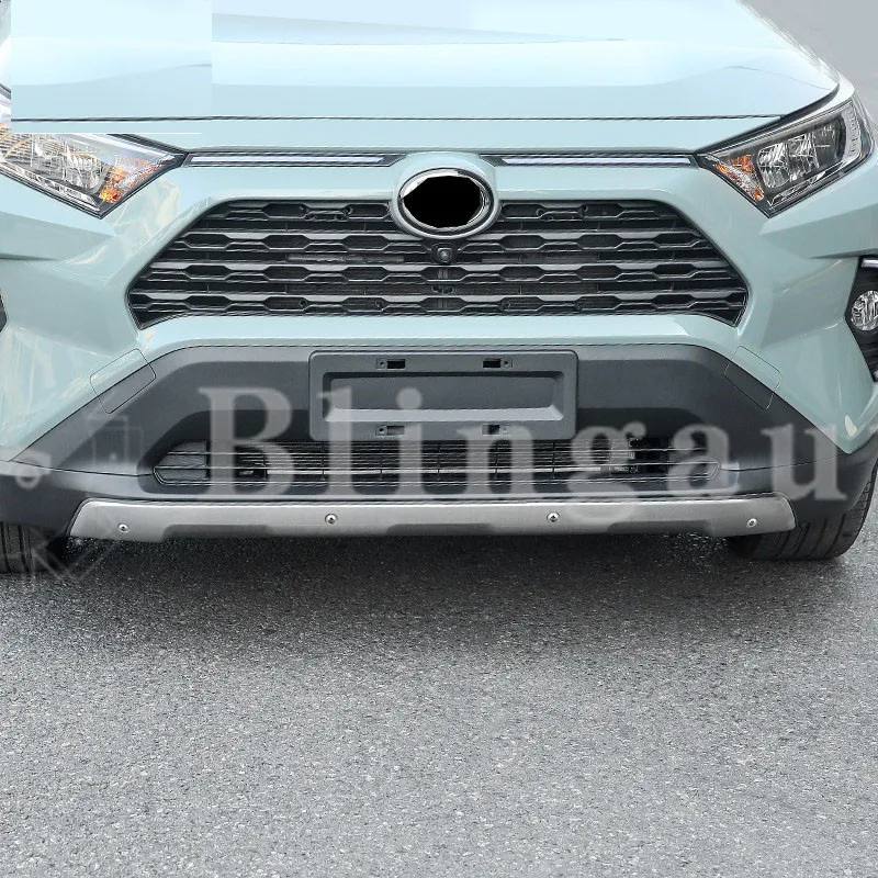 Противоскользящая пластина подходит для Toyota RAV4 RAV 4 2019 2020 защитная из нержавеющей