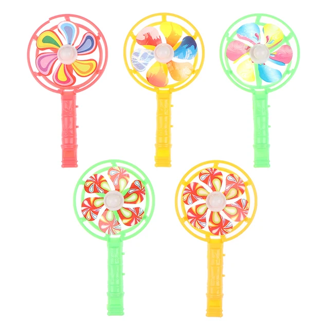 5Pcs KIds Windmill Whistle Toy Children Coloful Windmill Whistle Musical Developmental Toy Party Props 1