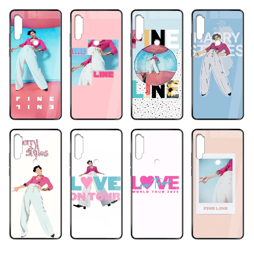 Чехол для телефона One Direction Harry Styles корпус Xiaomi Redmi Note S2 4 5 6 7 8 K20 A S X Plus Pro Черный