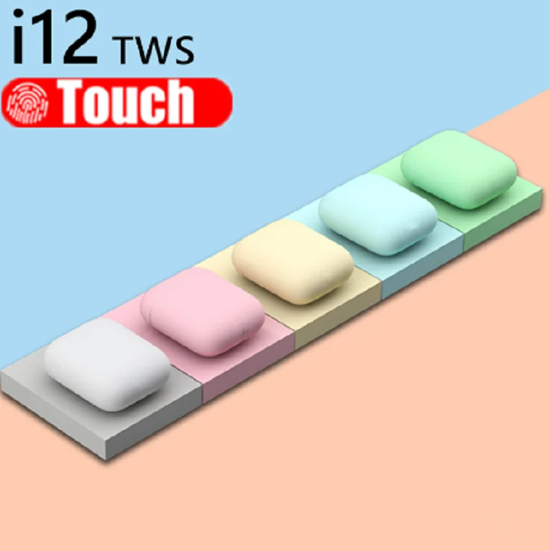 

i12 TWS Bluetooth 5.0 Sport Earphone touch pop-up window for Xiaomi Huawei Samsung Smart Phone pk i9s i7s