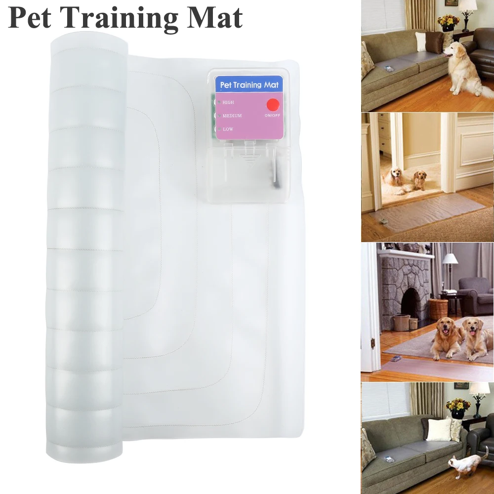 DUOMASUMI  New Pet Training Mat Dog Cat Barrier Electronic Repellent Safe Shock Scat Pad
