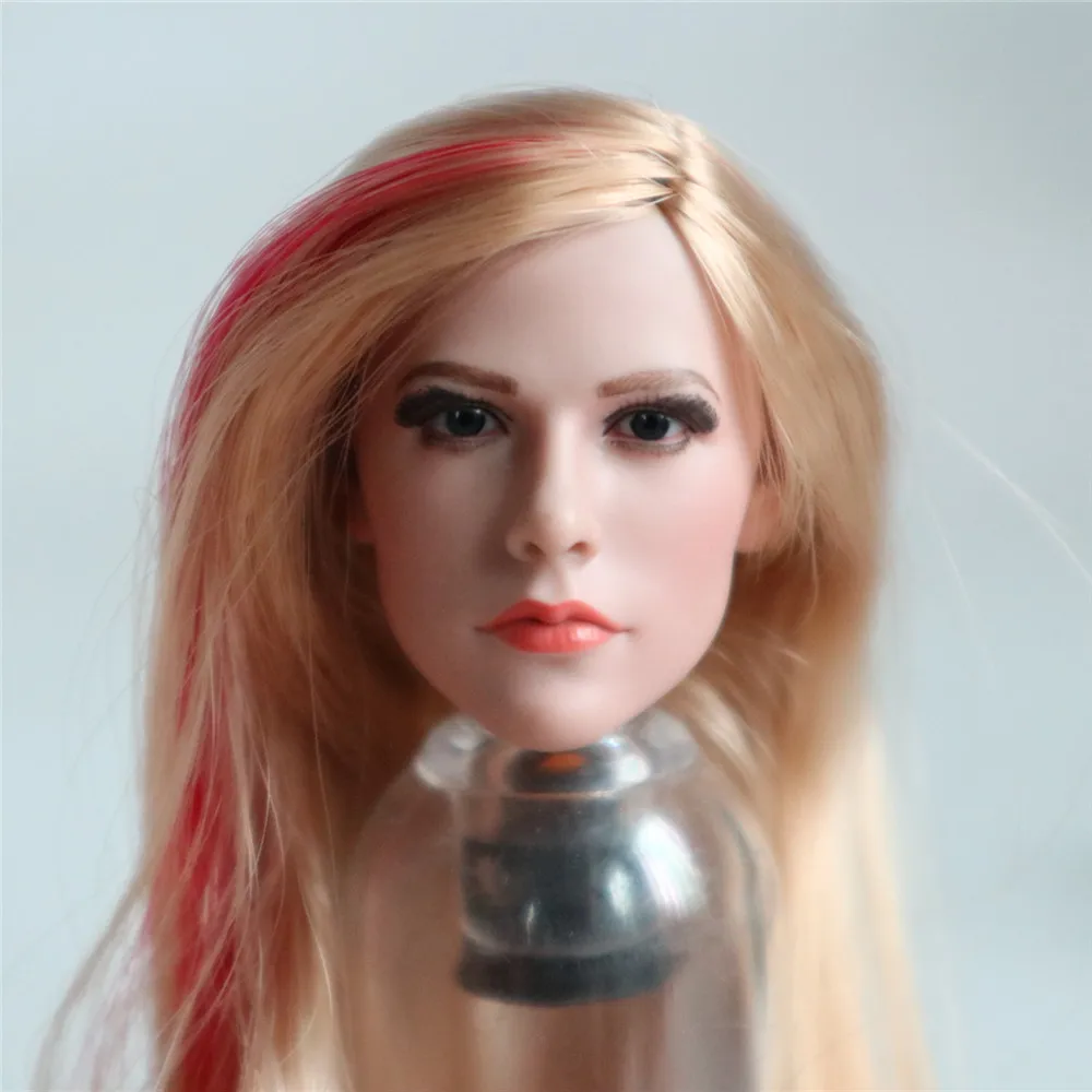 JXTOYS S-028 супер звезда Avril Lavigne голова лепить для 12 дюймов Phicen Tbleague Jiaoudoll фигурку DIY |