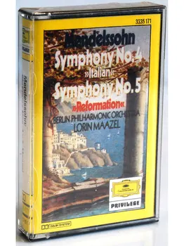 

Mendelssohn-Symphonies Nos. 4 and 5 Maazel. Cassette
