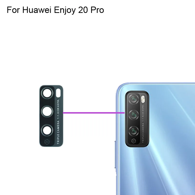 

Стекло для задней камеры Huawei Enjoy 20 Pro, стекло для объектива задней камеры, подходит для Huawei Enjoy20 Pro, запасные части 20Pro