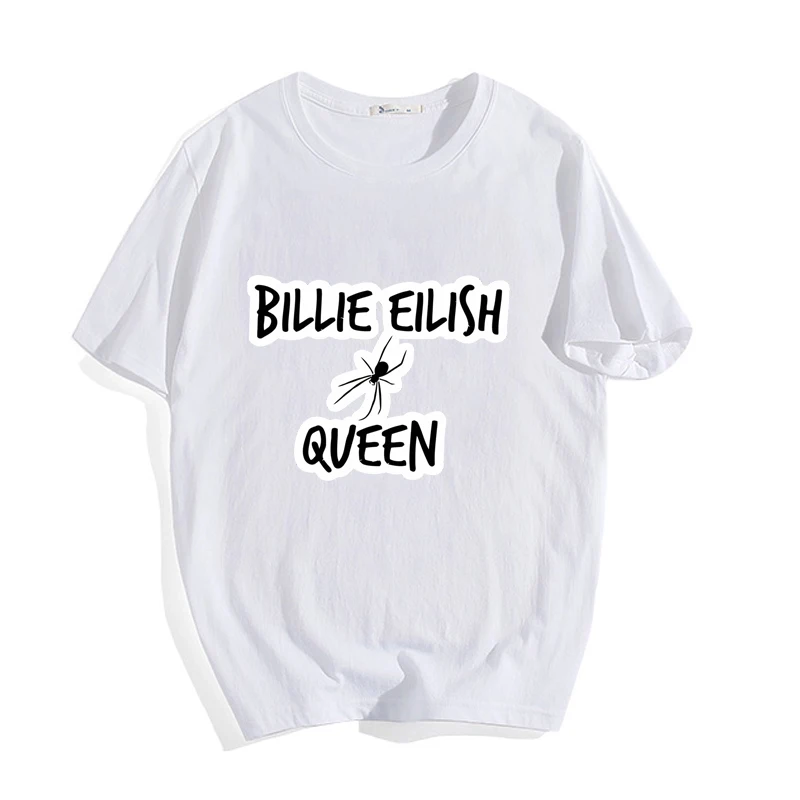 Женская/Мужская футболка в стиле Харадзюку, одноцветная, Billie eillow, короткий рукав, одежда унисекс, модная забавная футболка, летние хлопковые футболки - Цвет: T-shirt 6