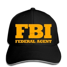 Бейсбольная кепка FBI для молодежи и взрослых uo до 5x, 7 цветов, Кепка snapback