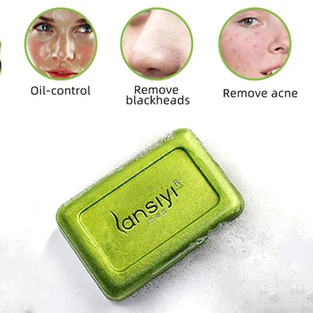

Removal Pimple Pores Acne Treatment Cleaner Moisturizing Anti Mites Soap Face Wash Soap Base Skin Care