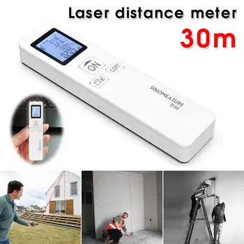 

Portable Smart Digital Laser Distance Meter Range Rangefinder Mini Handheld Distance Measuring Meter Build Measure Test Tool