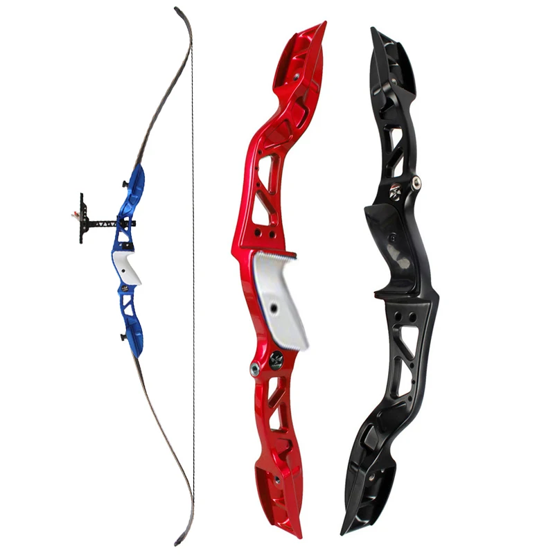 16 40 Lbs 66 Inches Recurve Bow with Sight Arrow Rest for Left and Right Hand User Archery