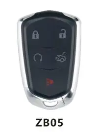 KEYDIY Универсальный умный ключ ZB02-3 ZB03 ZB04 ZB05 ZB06 ZB01 для KD-X2 KD900 Mini KD Автомобильный ключ дистанционного управления подходит более 2000 моделей - Цвет: ZB05