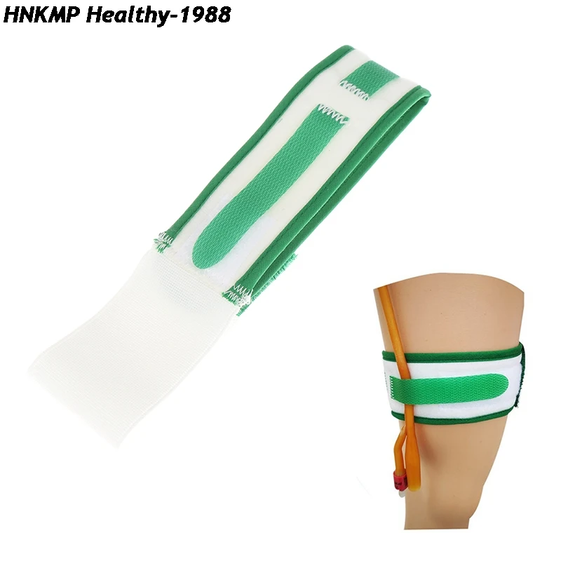 1pcs Adjustable Catheter Fixator Elastic Comfortable External Durable Urine Bag Leg Holder Fixation Band Fixation Starp Fixator