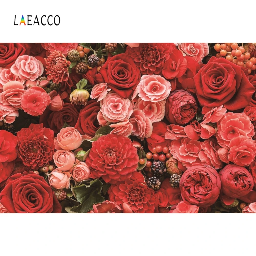 Laeacco/вечерние фоны для свадебной фотосъемки новорожденных с цветами на заказ для фотостудии