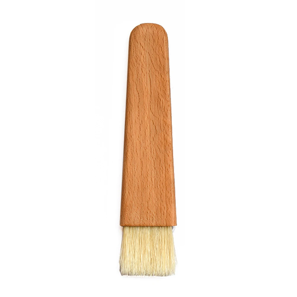 Новая натуральная щетина Кондитерская щетка с деревянной ручкой для выпечки формы для выпечки инструмент для выпечки