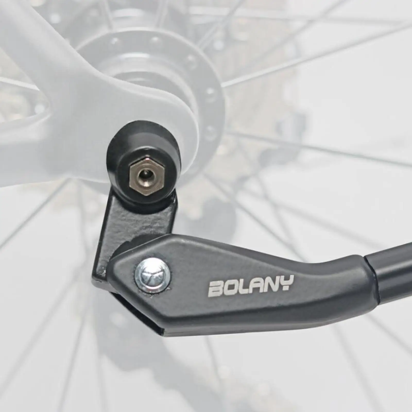 Bike Kickstand Lightweight Rear Hub Mount Non-Slip Side Stand Replacement | Спорт и развлечения