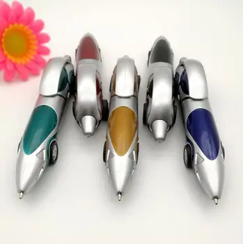 

100pcs/lot Funny Novelty Design Ballpoint Pen Racing Car Child Kids Toy Gift Shape Office Child Kids Toy Drawing Toys