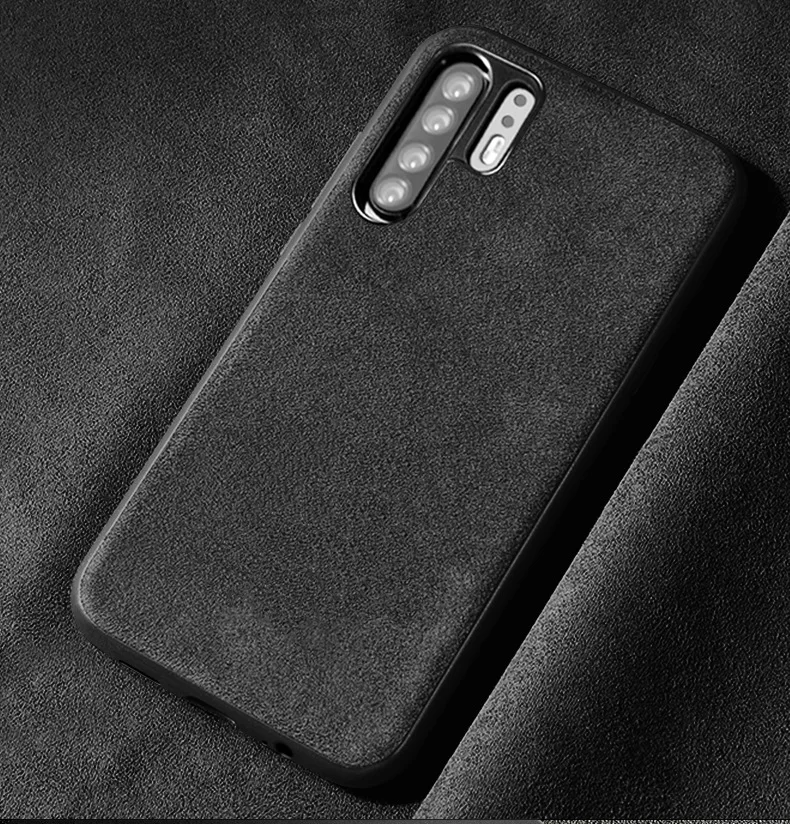 Чехол для телефона huawei P10 P20 P30 mate 9 10 20 Pro Lite, чехол из замши и кожи, мягкий ТПУ чехол для Honor 8x9 10 Nova 3 3i lite