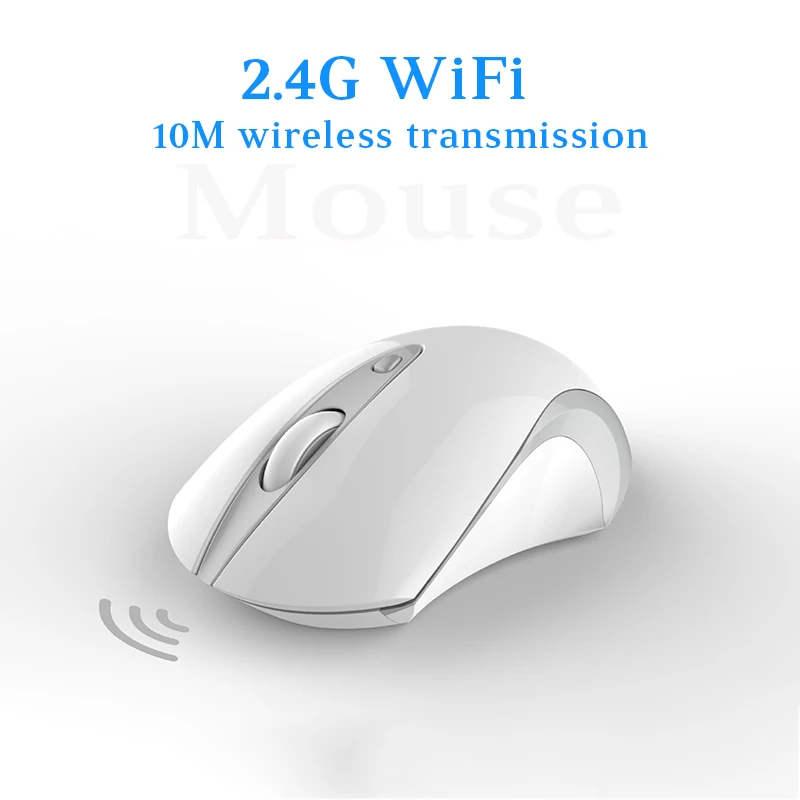 2,4G WiFi Беспроводная оптическая мышь для ноутбука офисная Бесшумная мышь 1600 dpi Wi Fi мышь WiFi для Xiaomi NoteBook Air 13,3