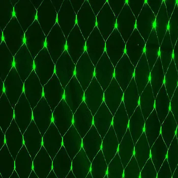 

1.5x1.5M 3x2M LED Net Mesh Fairy String Light Garland Window Curtain Christmas Fairy Light Wedding Party Holiday Light New Year