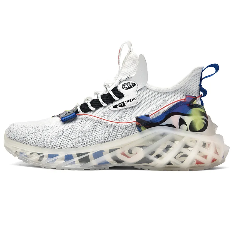 New Men Shoes Sneakers Male Running Shoes Casual Tenis Race Mesh Socks Shoes Athletic Sports Walking Shoe Zapatillas De Deporte