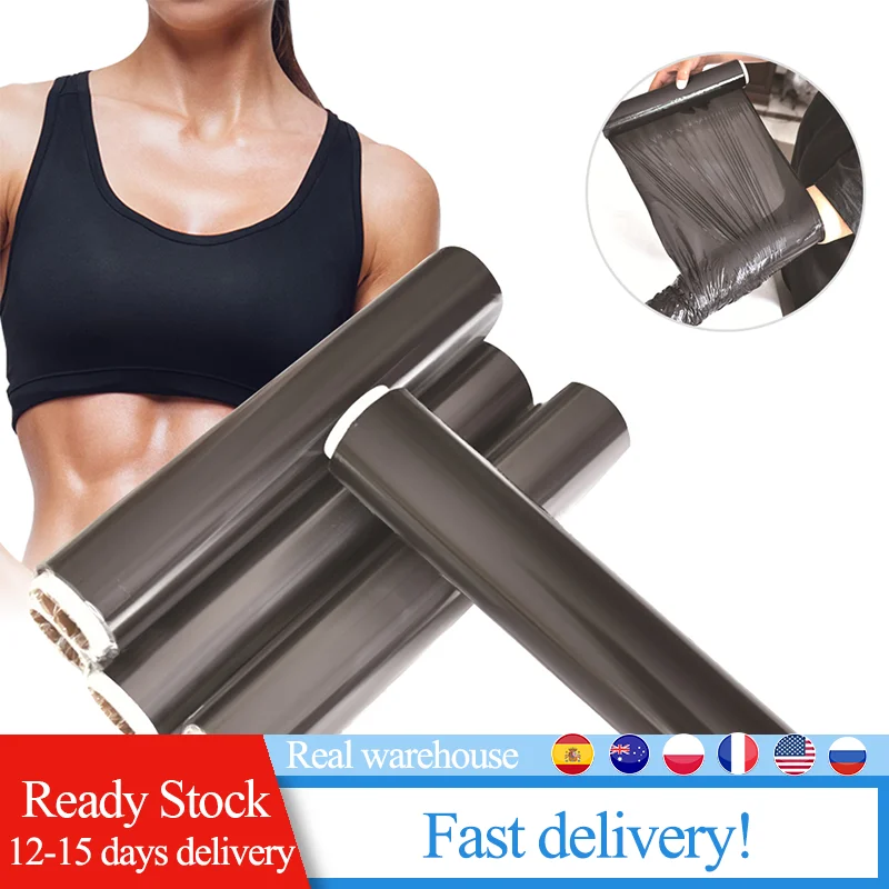 Dropship Women's Slimming Plastic Wrap Lose Weight Burning Fat Wrap for
