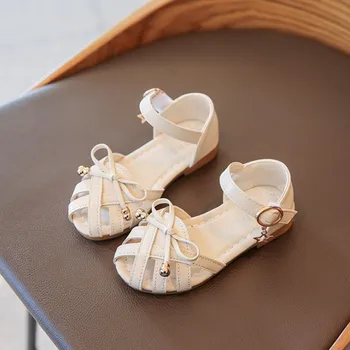 

Summer Baby Girls Shoes Toddler Infant Kids Princess Roman Shoes Sandals For Children Girl Cut-outs Sandals Party