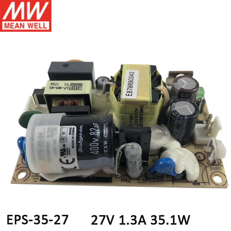 Промышленный источник питания с открытой рамой MEAN WELL EPS-35-27 35 Вт 110 В/220 В