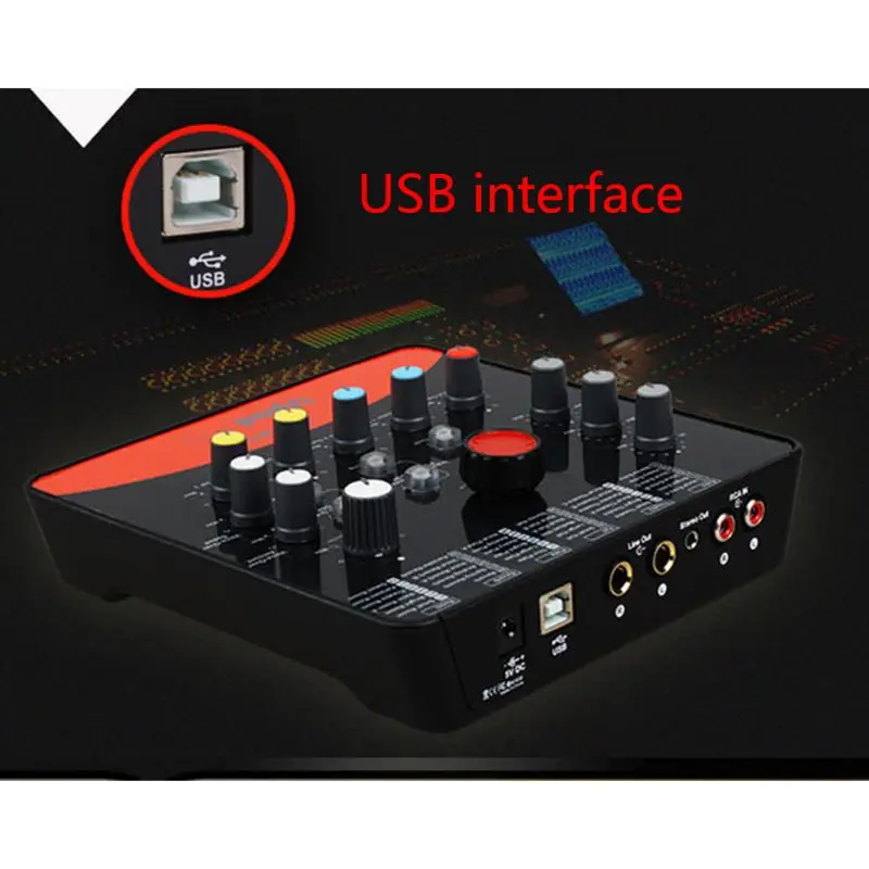 1 Set Upod Pro Professional External Sound Card
