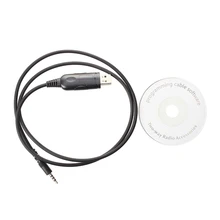 USB Кабель для программирования+ Драйвер программного обеспечения CD для VX-5R черный