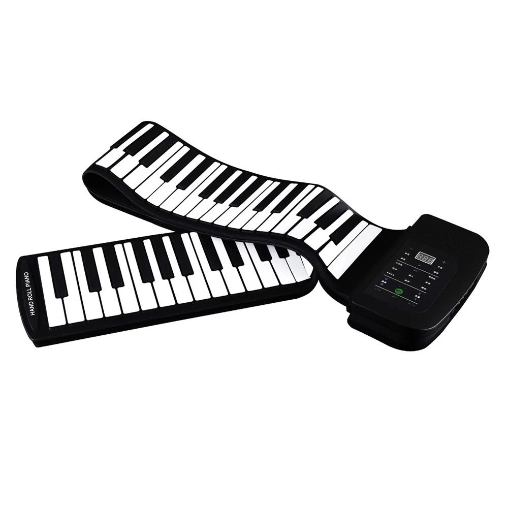 Portable 88 Keys Piano Keyboard Piano Silicone Flexible Roll Up Piano Foldable Keyboard Hand Rolling Piano With Sustain Pedal Piano Aliexpress