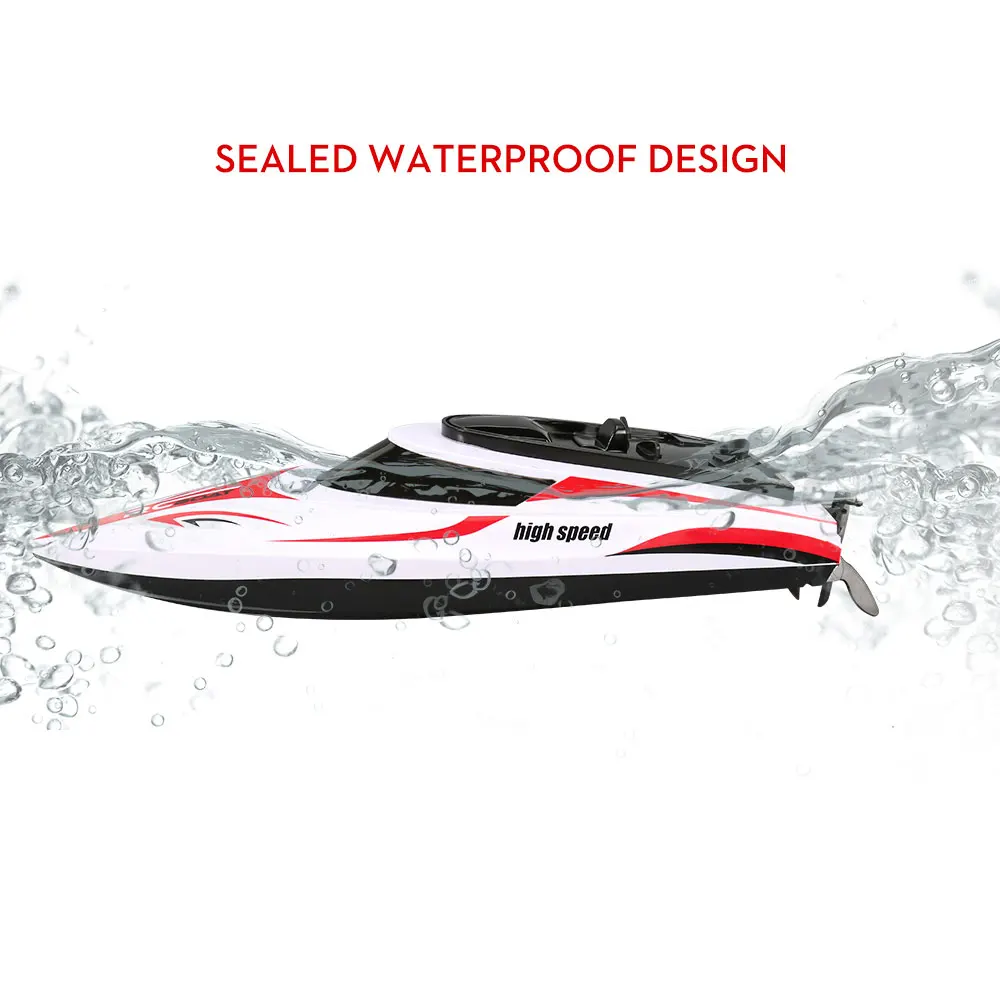 H830 высокая скорость 25 км/ч RC лодка 2,4 ГГц 4 канала водяного охлаждения гоночный пульт дистанционного управления лодка рыболовные игрушки для детей Хобби Подарки