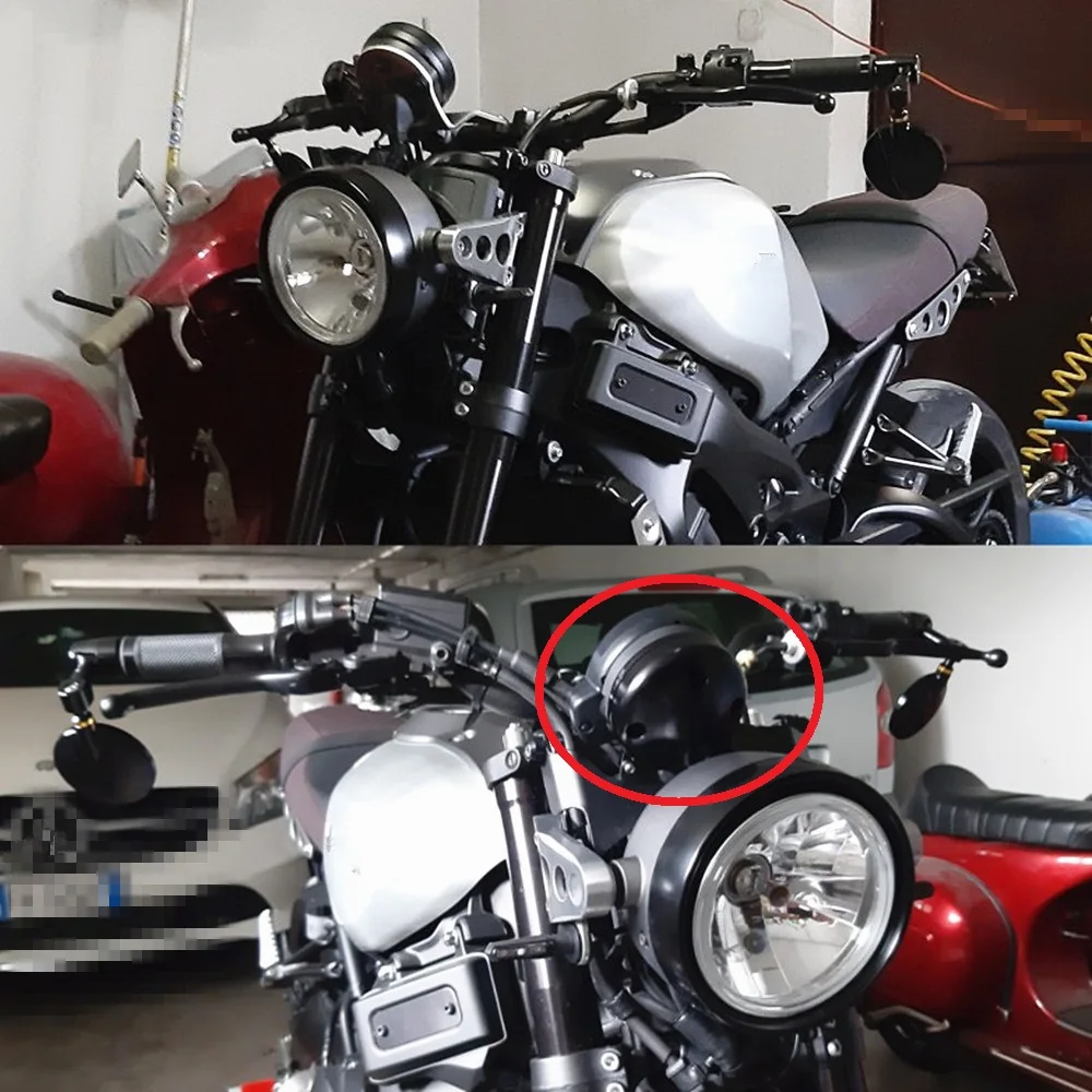 Coperchio Tachimetro Nero Per Yamaha FZ6N 2004-2007 - Plastica, Protezione Antigraffio - Foto 6