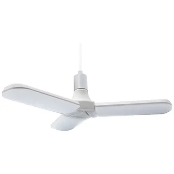 

45W Led Bulb Smd2835 228Leds Super Bright Foldable Fan Blade Angle Adjustable Ceiling Lamp Home Energy Saving Lights
