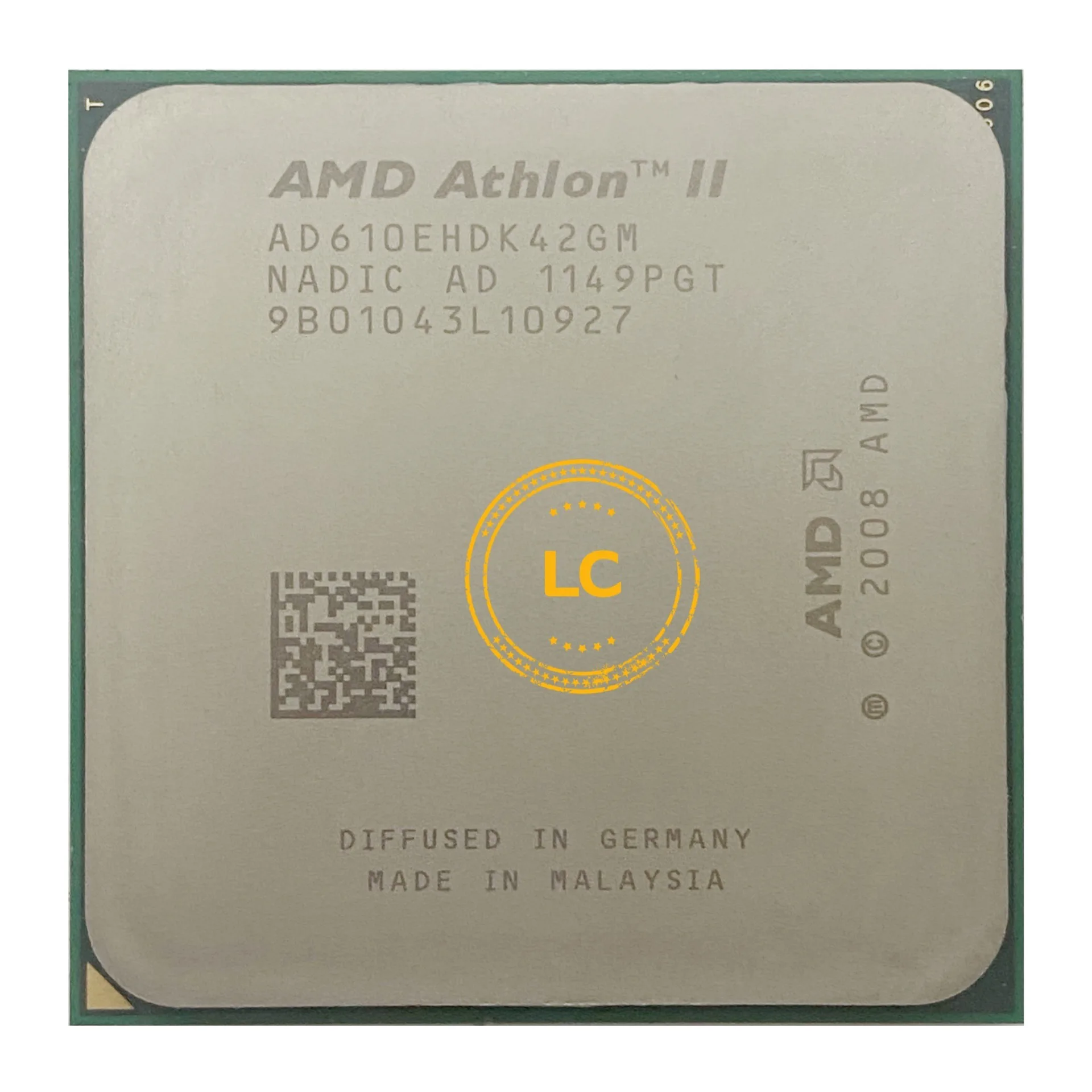 Четырехъядерный процессор AMD Athlon II X4 610e 2 4 ГГц AD610EHDK42GM разъем AM3 | Компьютеры и офис
