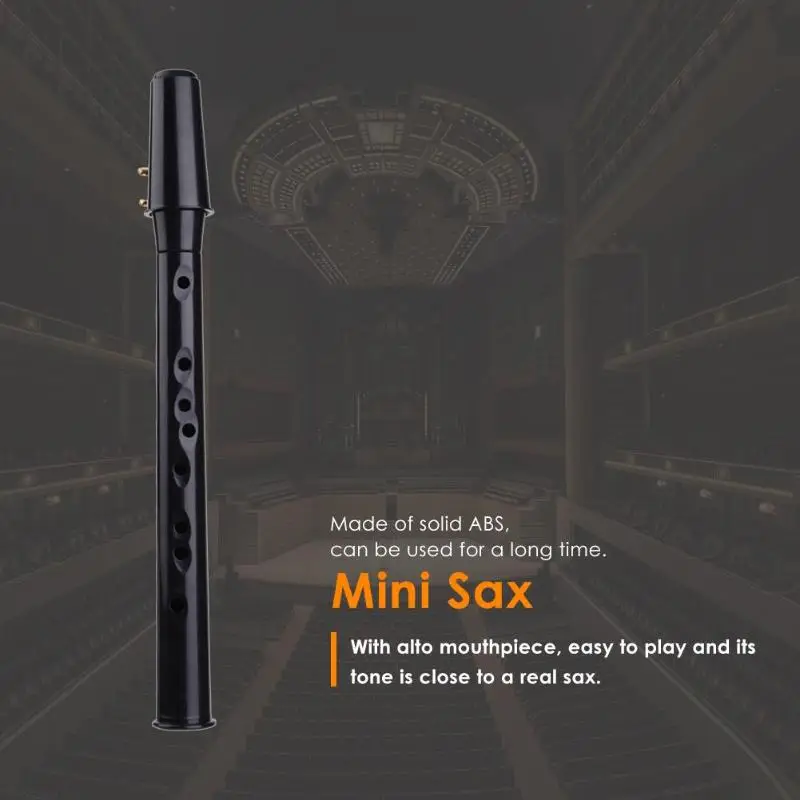 Мини переносной саксофон Sax с альт мундштук деревянный духовой инструмент Детские деревянные духовые Музыкальные инструменты детские развлечения
