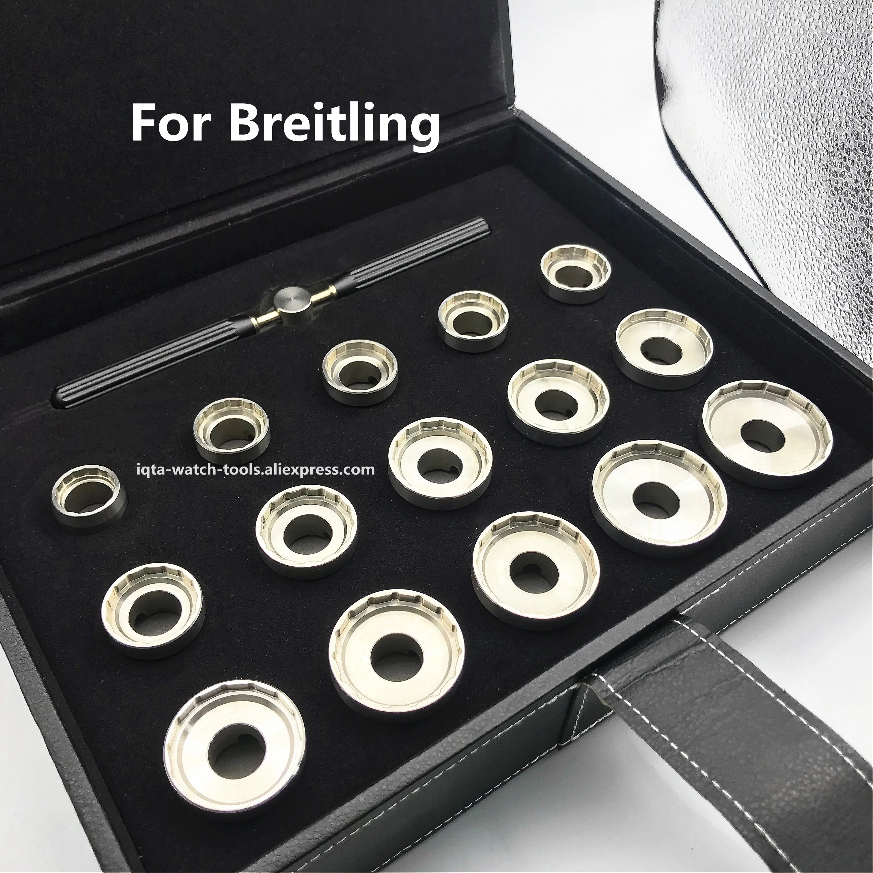 15 шт. чехол для часов из нержавеющей стали для Breitling чехол