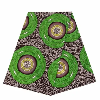 

2020 New Design African Wax Fabric Veritable High Quality Ankara Real Wax Pattern Print For Party Clothes Wholesale