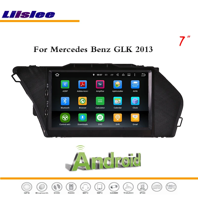 Android Мультимедиа для Mercedes Benz GLK 2013 радио аудио стерео CD плеер dvd ТВ GPS Wifi FM карта
