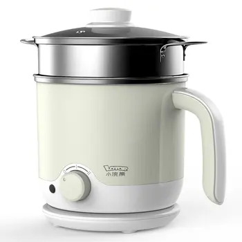 

70C Dormitory Home Electric Food Steamer Deep Fry Cooker Multi-Function Cooking 600W Non-Stick Steamer