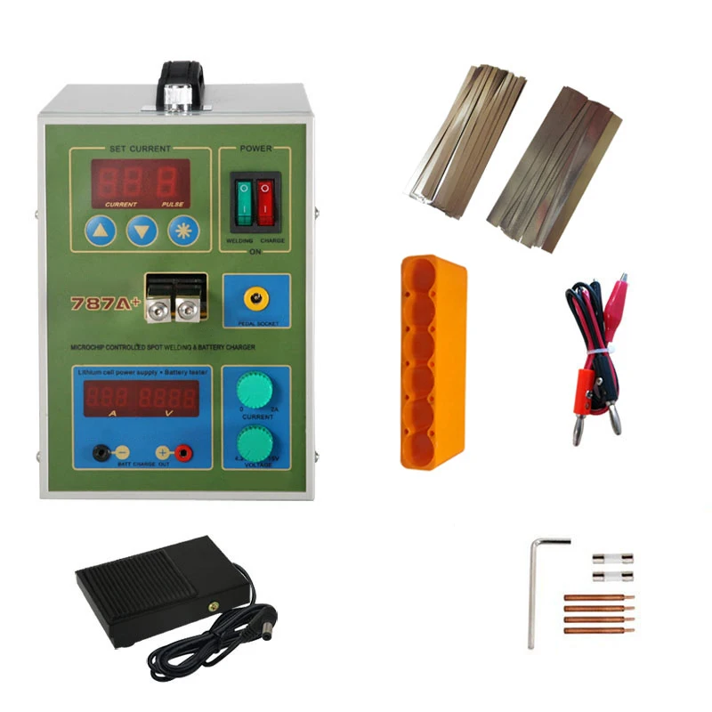 

Battery Spot Welder Pulse Welding Machine Adjustable Charger 18650 Lithium-ion Battery Packs Battery Welding US/EU/UK/AU Plug