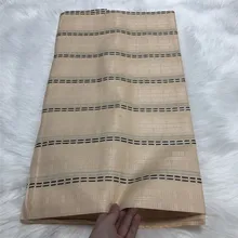 Горячая Африканский хлопок нигерийский Atiku кружева для мужчин Ткань Qtiku Fotton высокое качество 5 ярдов