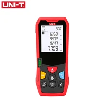 UNI-T ручной лазерный дальномер дальномеры LM40~ LM150 диастиметр площадь/объем Пифагора, автоматическая калибровка