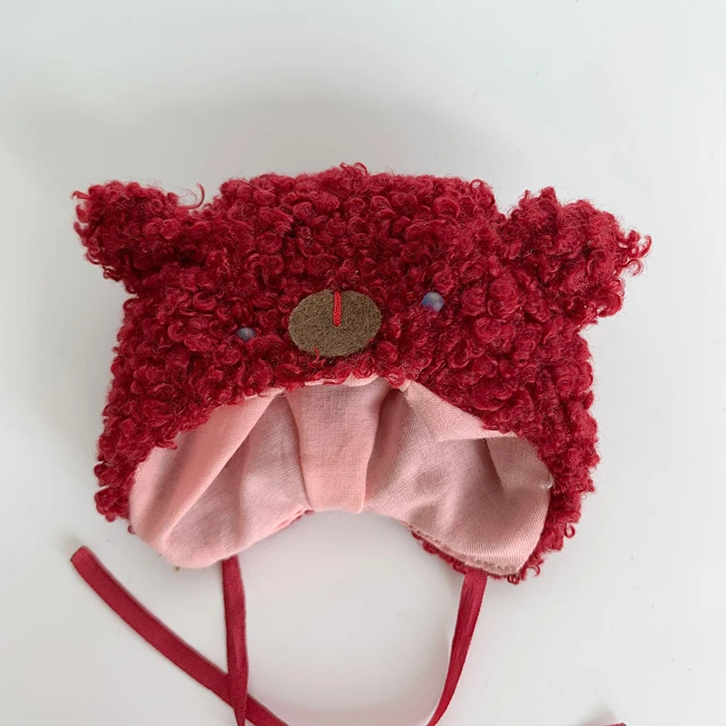 Ob11 детская шапка ручной работы BJD holala Molly egg GSC медведь животное шляпа кукла аксессуары